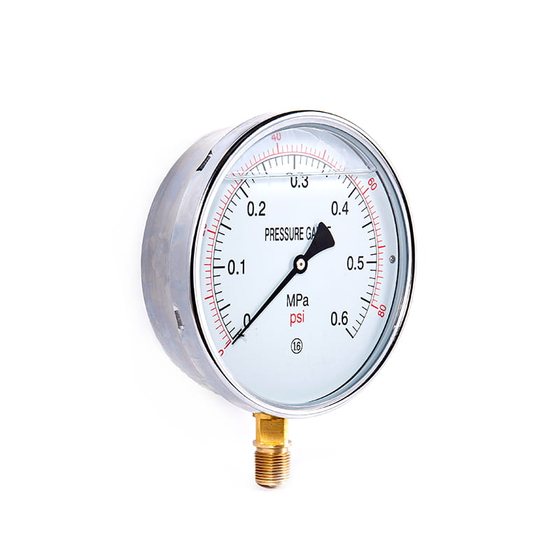 YNシリーズ100%銅接続地震耐性(地震)圧力計 YNシリーズ100%銅接続地震耐性(地震)圧力計