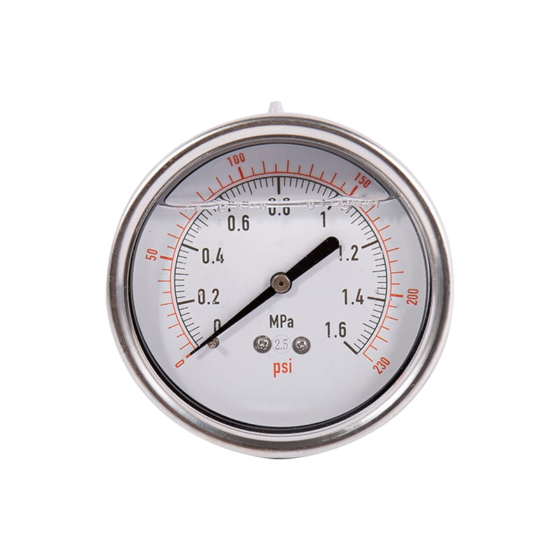 YNシリーズ100%銅接続地震耐性(地震)圧力計 YNシリーズ100%銅接続地震耐性(地震)圧力計