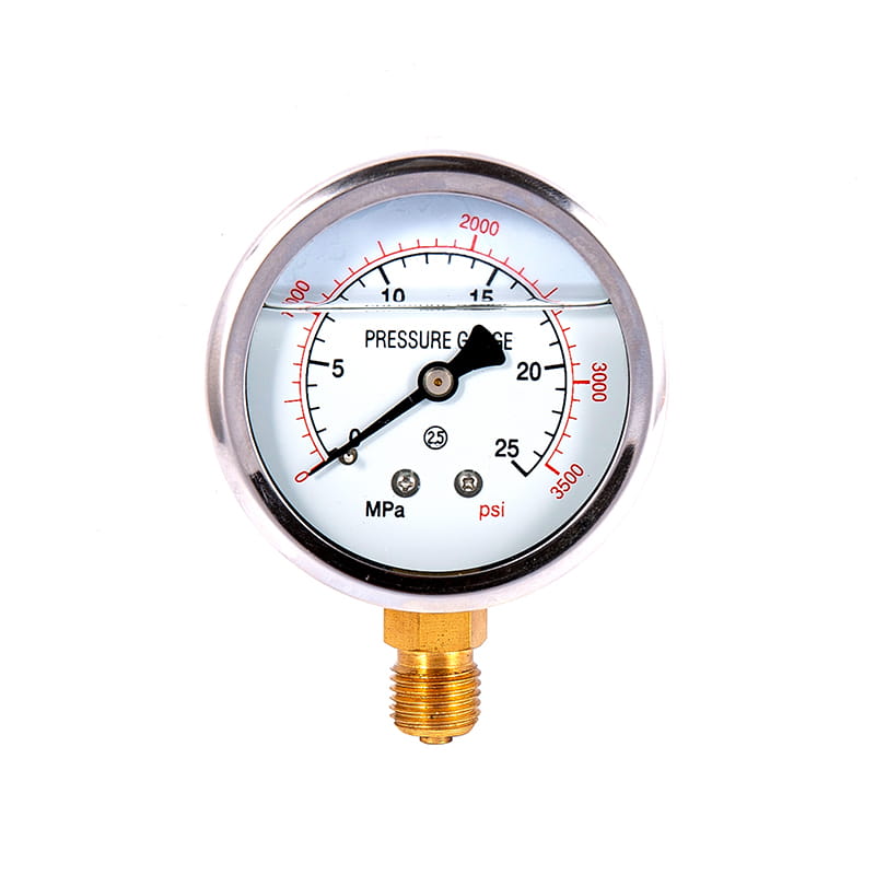 YNシリーズ100%銅接続地震耐性(地震)圧力計 YNシリーズ100%銅接続地震耐性(地震)圧力計