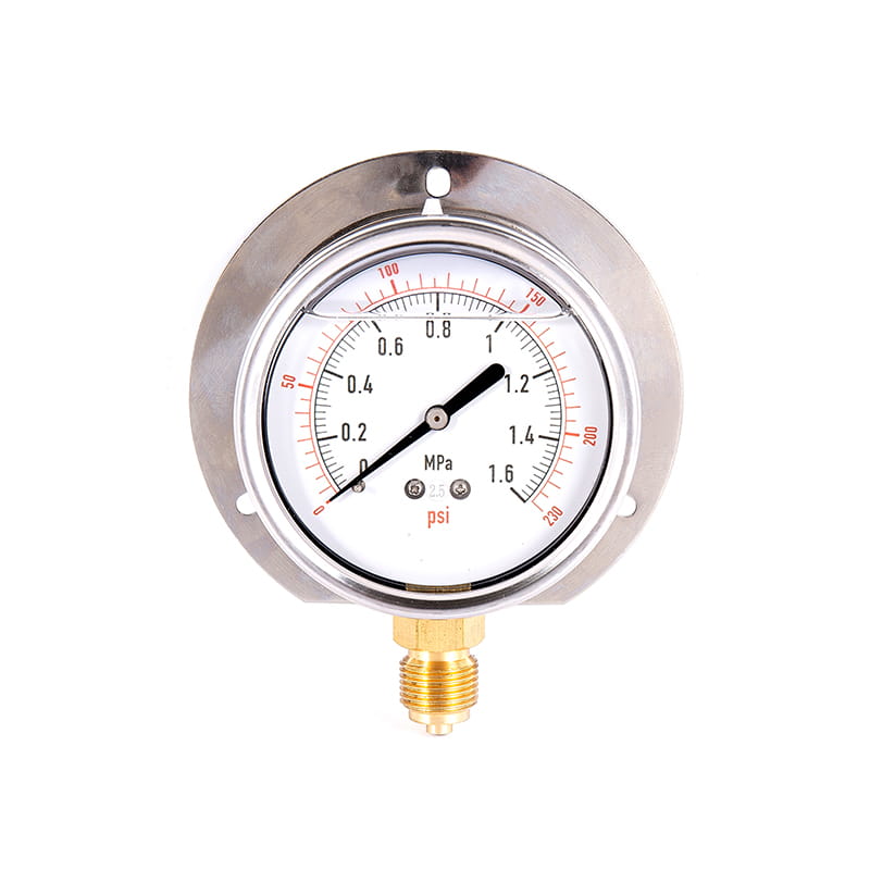 YNシリーズ100%銅接続地震耐性(地震)圧力計 YNシリーズ100%銅接続地震耐性(地震)圧力計