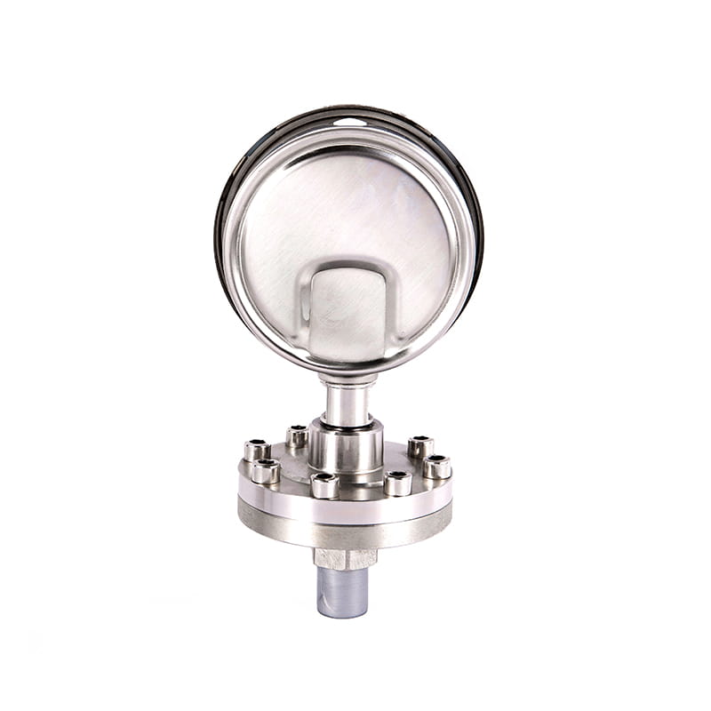 Y-Mシリーズすべてのステンレス鋼衛生滅菌ダイアフラム圧力計 Y-Mシリーズすべてのステンレス鋼衛生滅菌ダイアフラム圧力計